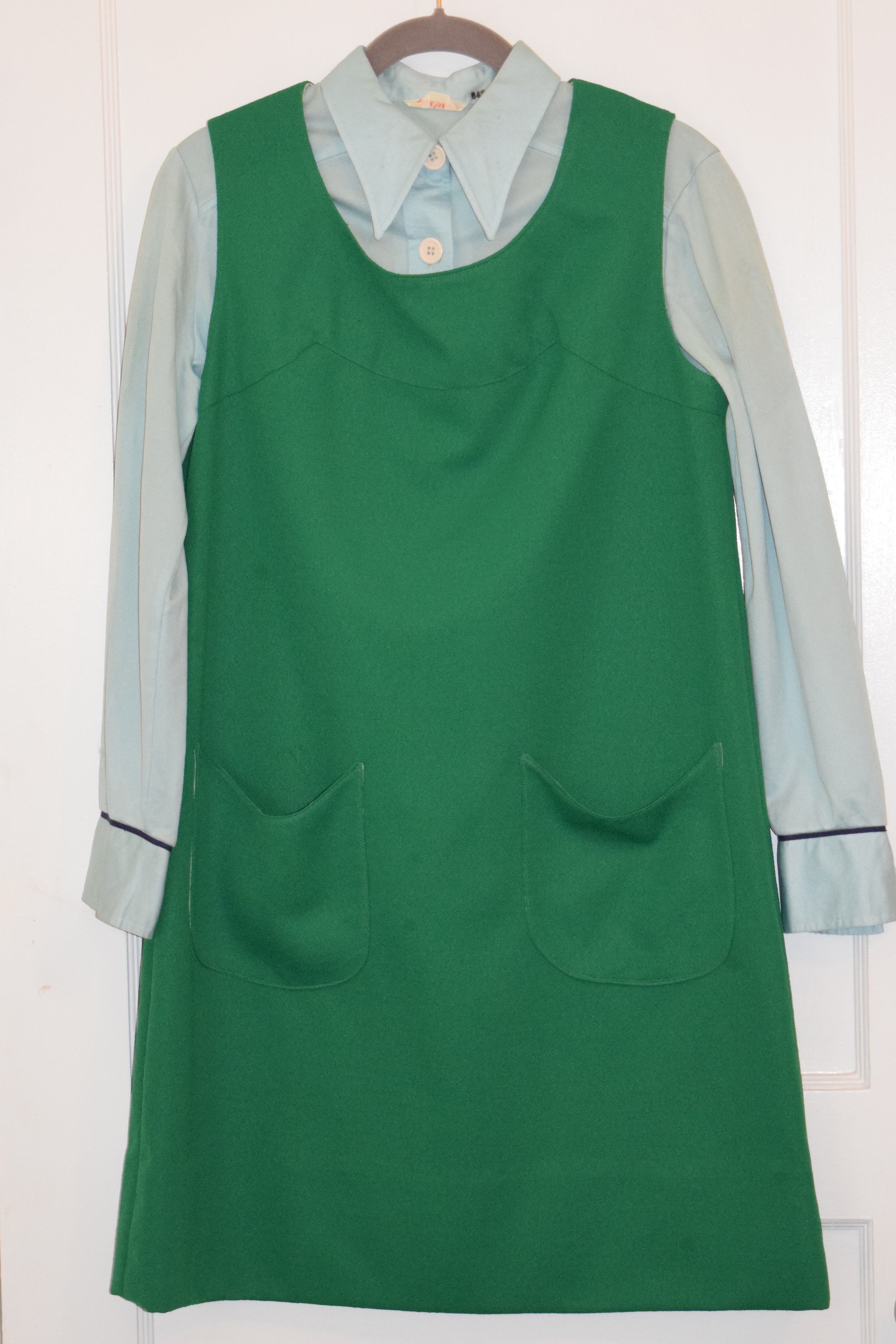 Museum jumper A green jumper from the Corps of Cadets museum collection