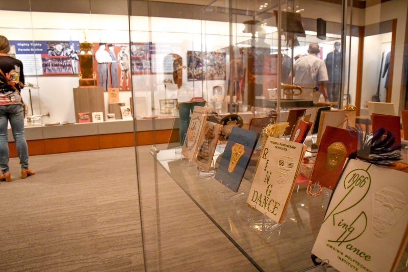 The Corps Museum is being housed temporarily in Newman Library.